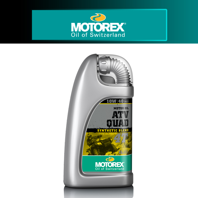[MOTOREX] 모토렉스 오토바이 4싸이클 50% 합성 엔진오일 ATV 쿼드 4T (10W/40) 1L